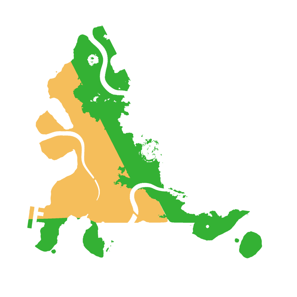 Biome Rust Map: Procedural Map, Size: 2750, Seed: 2035878271
