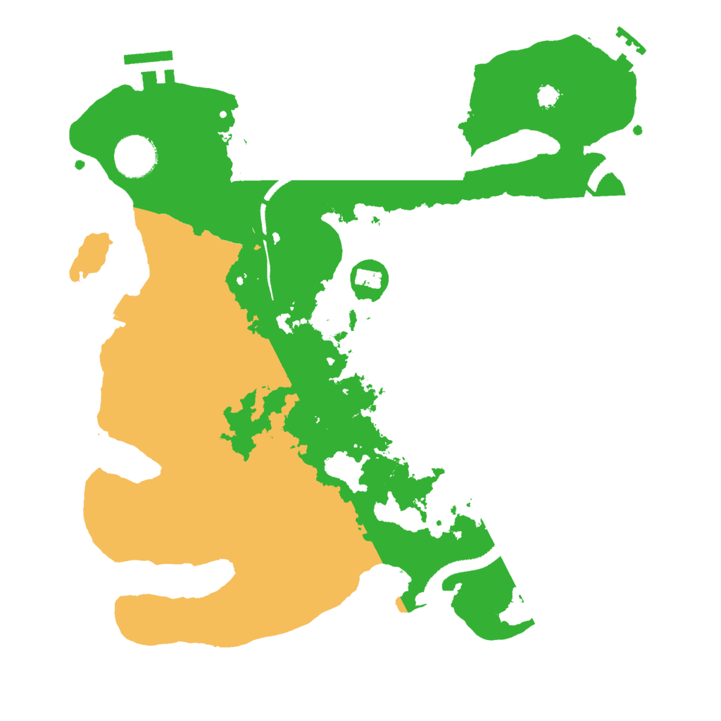 Biome Rust Map: Procedural Map, Size: 3000, Seed: 987431
