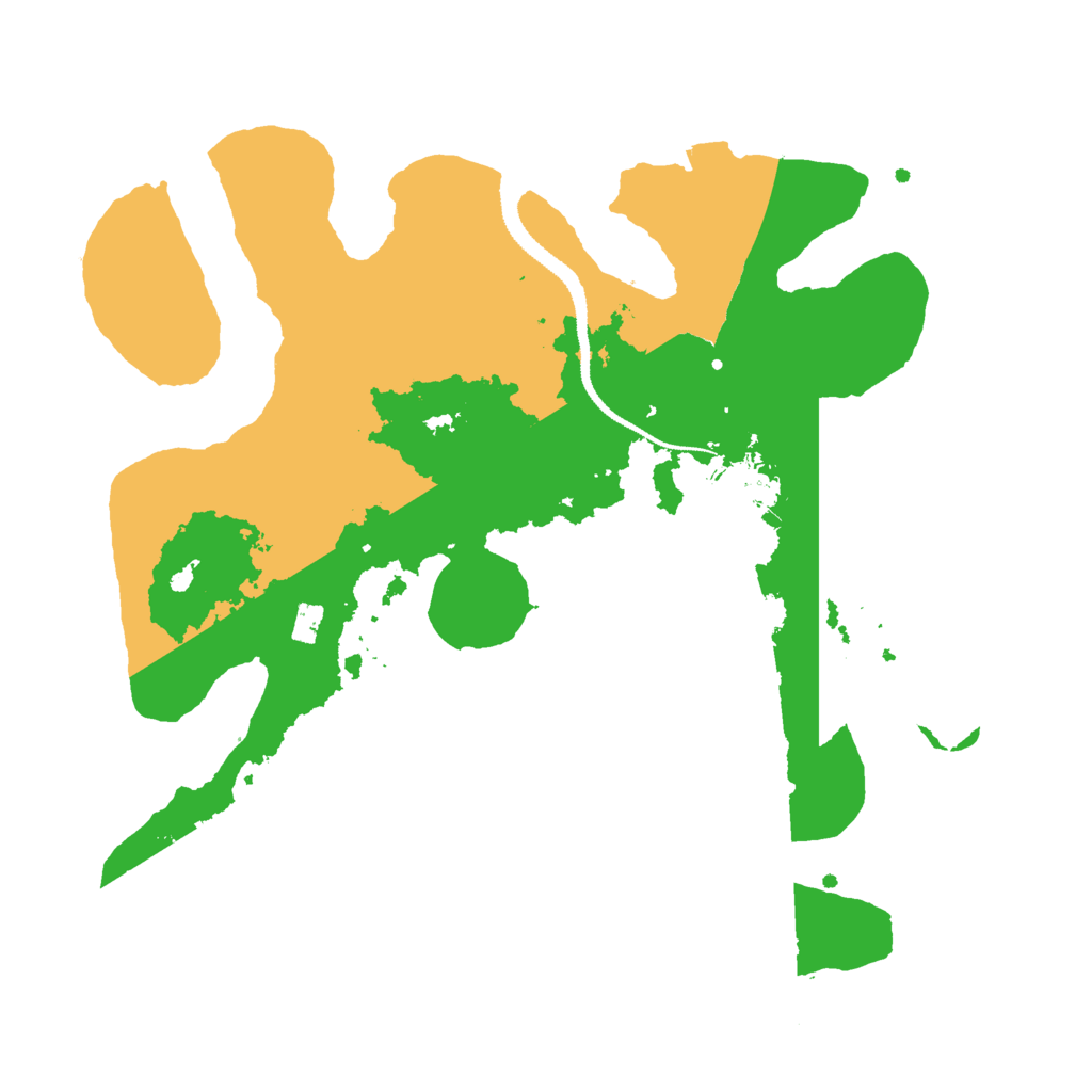 Biome Rust Map: Procedural Map, Size: 3000, Seed: 1532524675