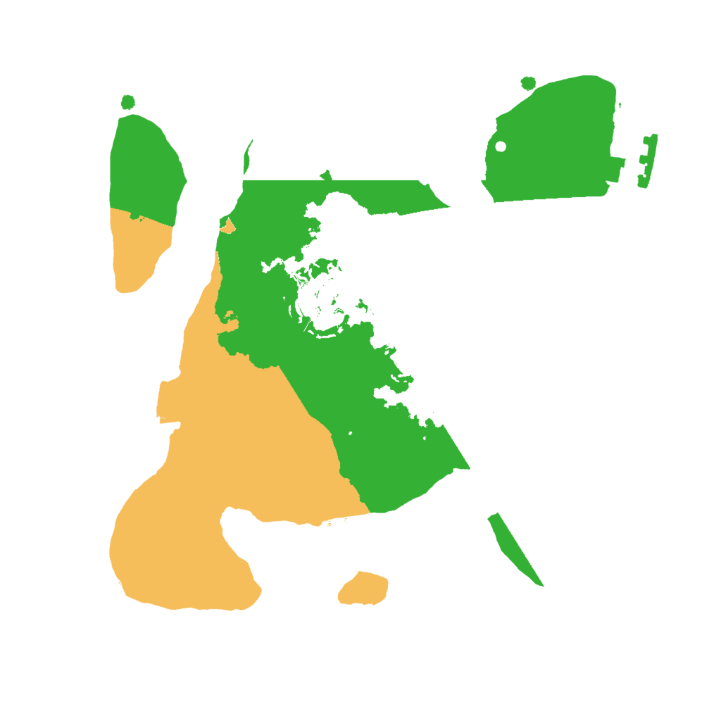 Biome Rust Map: Procedural Map, Size: 2000, Seed: 800000