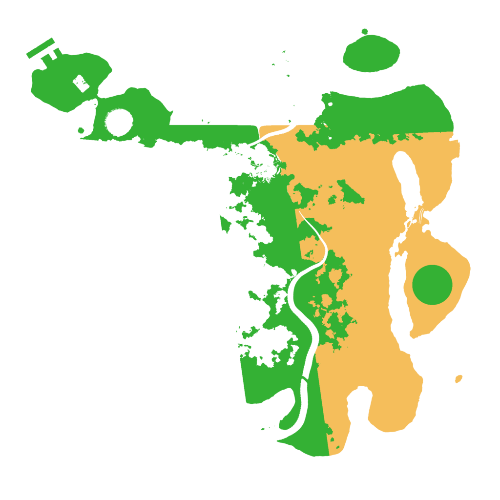 Biome Rust Map: Procedural Map, Size: 3300, Seed: 723341704