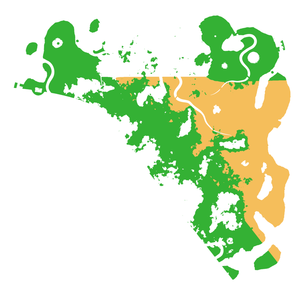 Biome Rust Map: Procedural Map, Size: 4700, Seed: 2547597