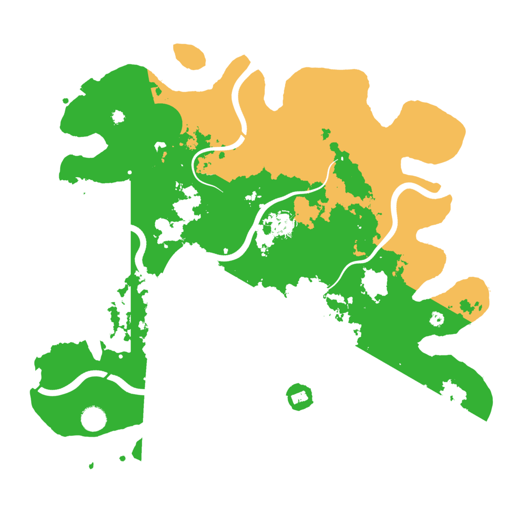 Biome Rust Map: Procedural Map, Size: 3666, Seed: 67676