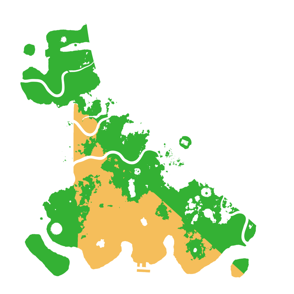 Biome Rust Map: Procedural Map, Size: 4500, Seed: 85963150