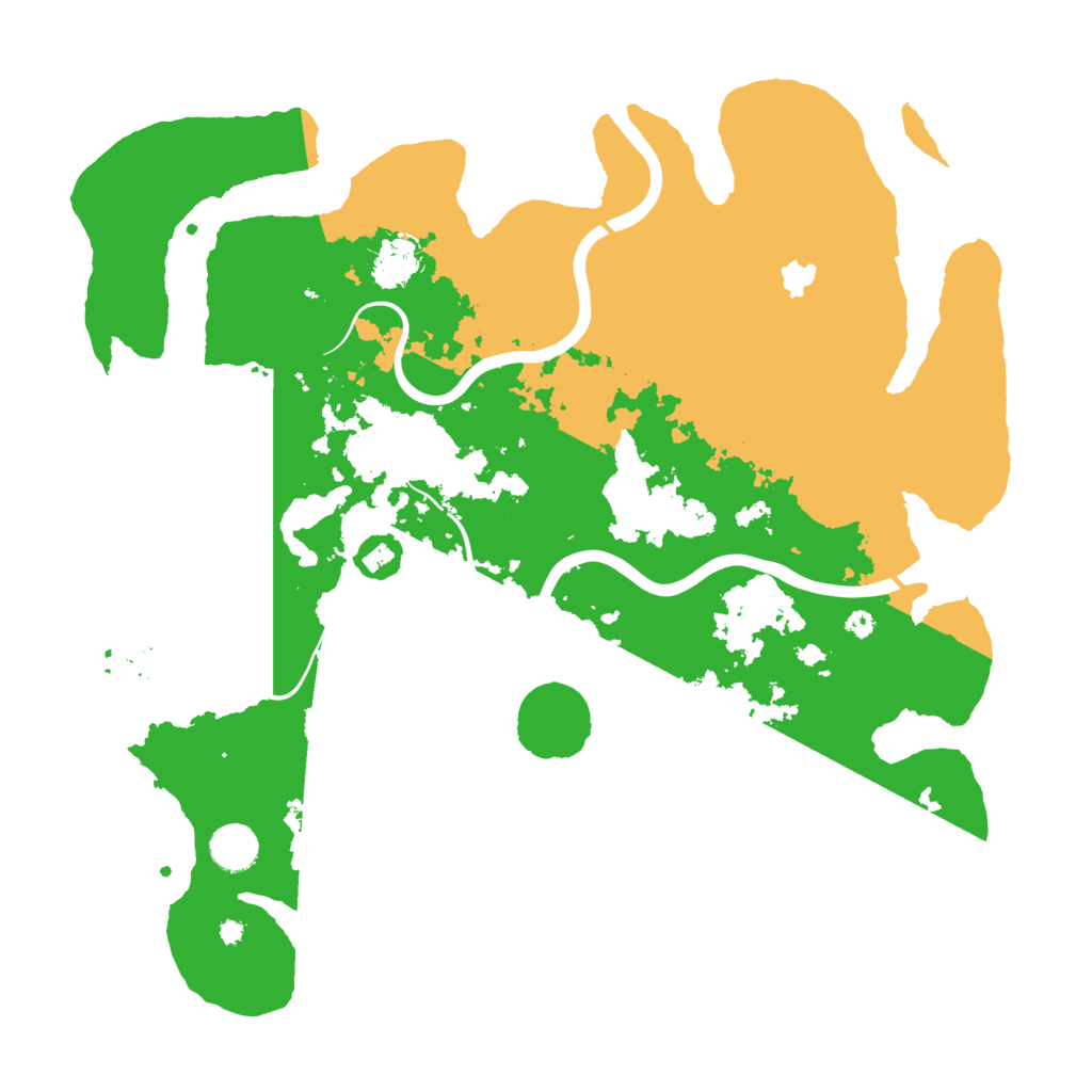 Biome Rust Map: Procedural Map, Size: 4000, Seed: 288837813