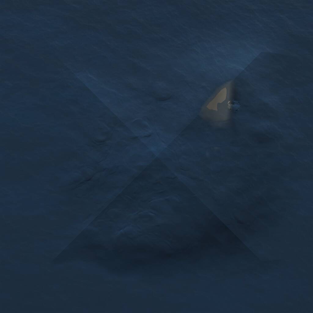 Rust Map: Procedural Map, Size: 1000, Seed: 89967990, 1 Monuments
