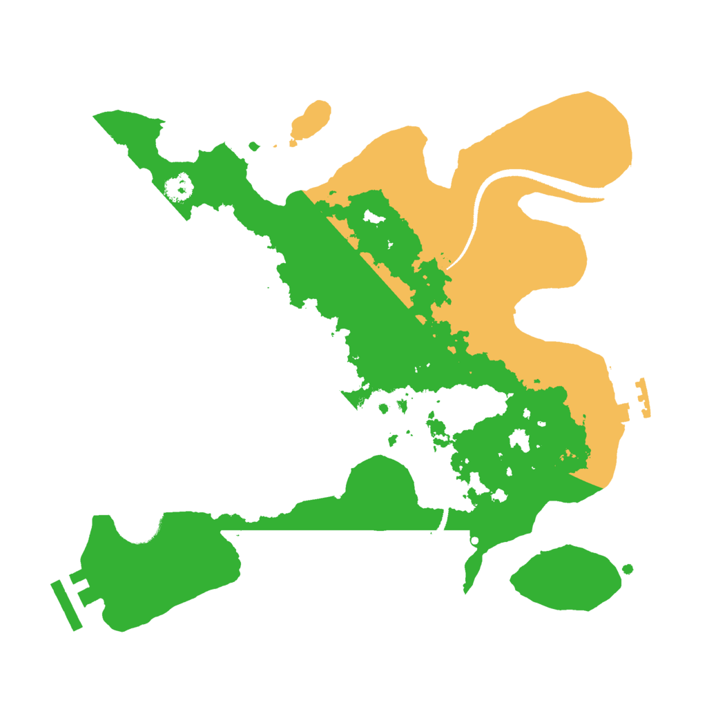 Biome Rust Map: Procedural Map, Size: 2700, Seed: 1782302477