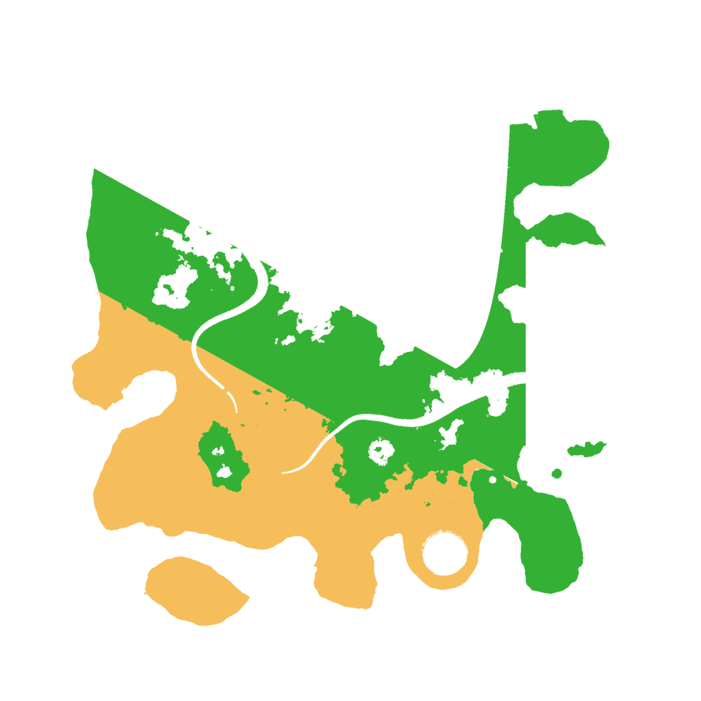 Biome Rust Map: Procedural Map, Size: 2800, Seed: 1977863127