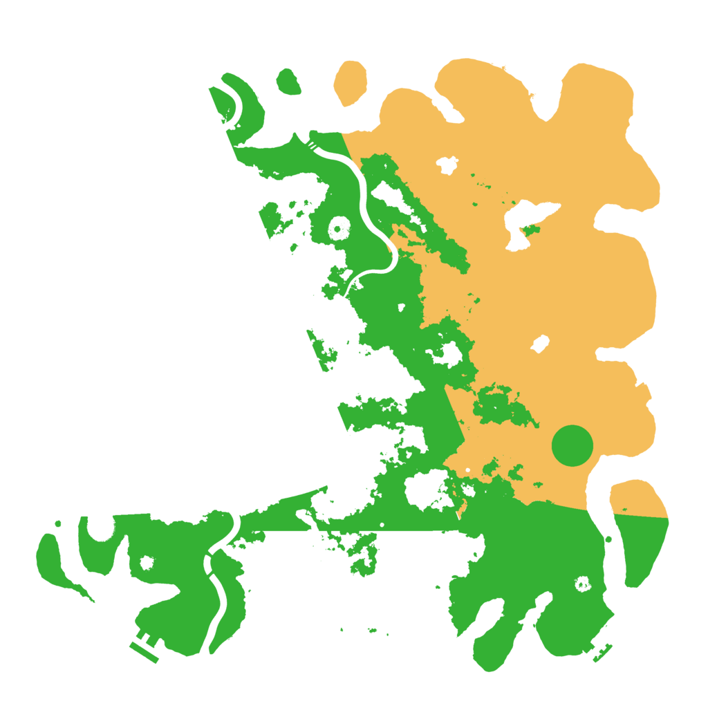 Biome Rust Map: Procedural Map, Size: 4500, Seed: 697842