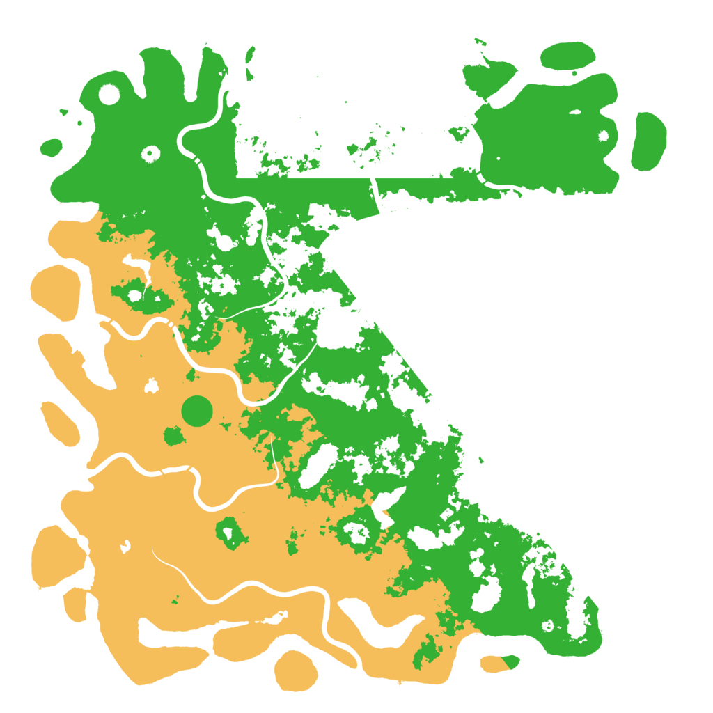 Biome Rust Map: Procedural Map, Size: 6000, Seed: 1920478888