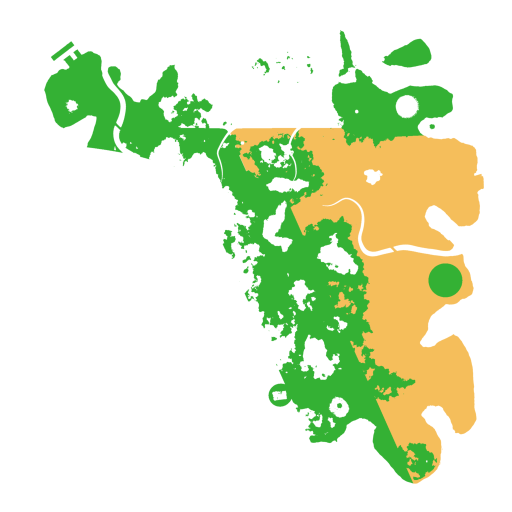 Biome Rust Map: Procedural Map, Size: 4000, Seed: 288037383