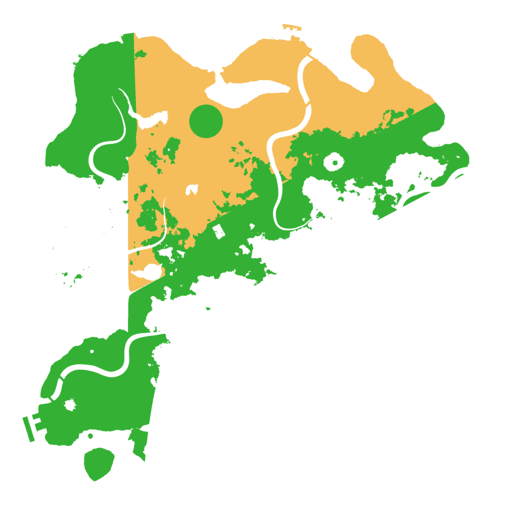 Biome Rust Map: Procedural Map, Size: 4039, Seed: 481981