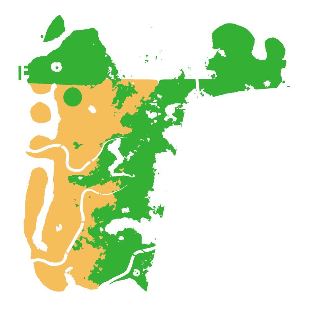 Biome Rust Map: Procedural Map, Size: 4500, Seed: 1499337048