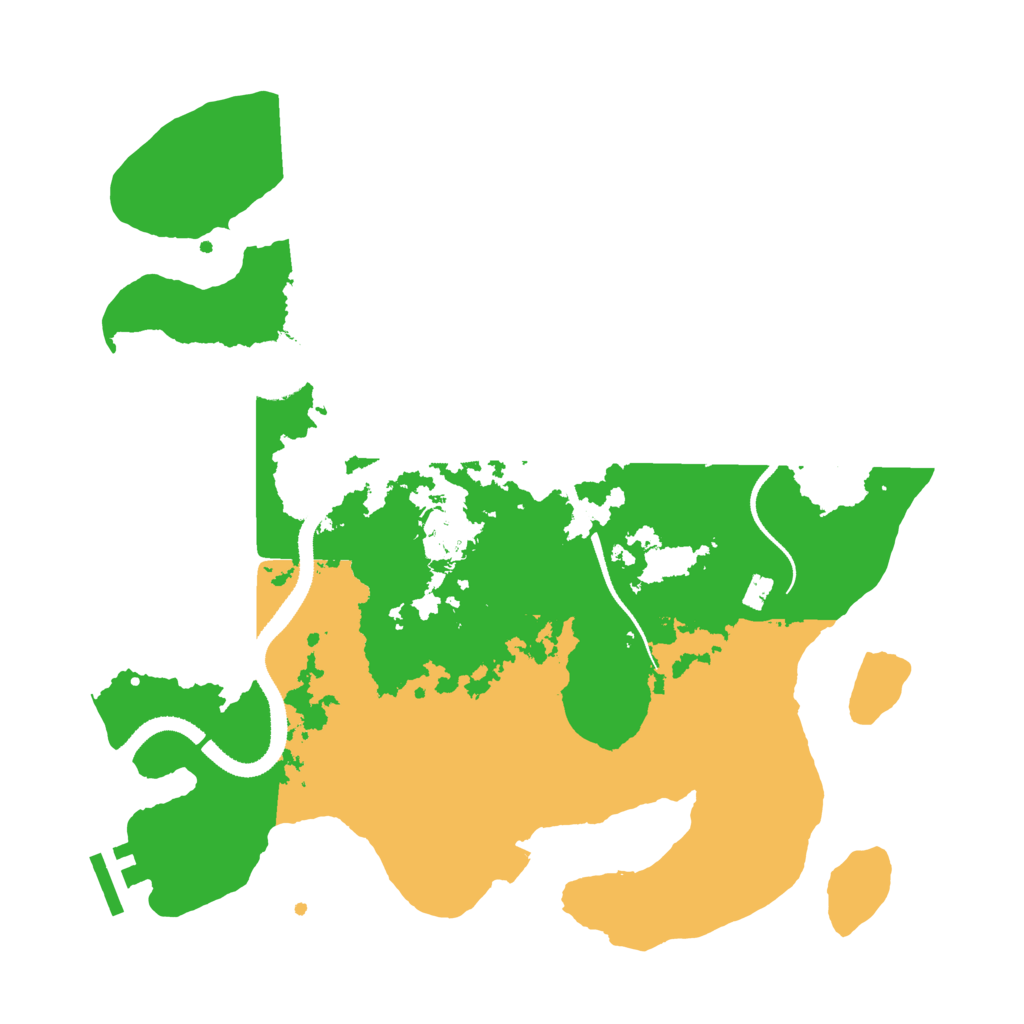 Biome Rust Map: Procedural Map, Size: 3250, Seed: 1783168257