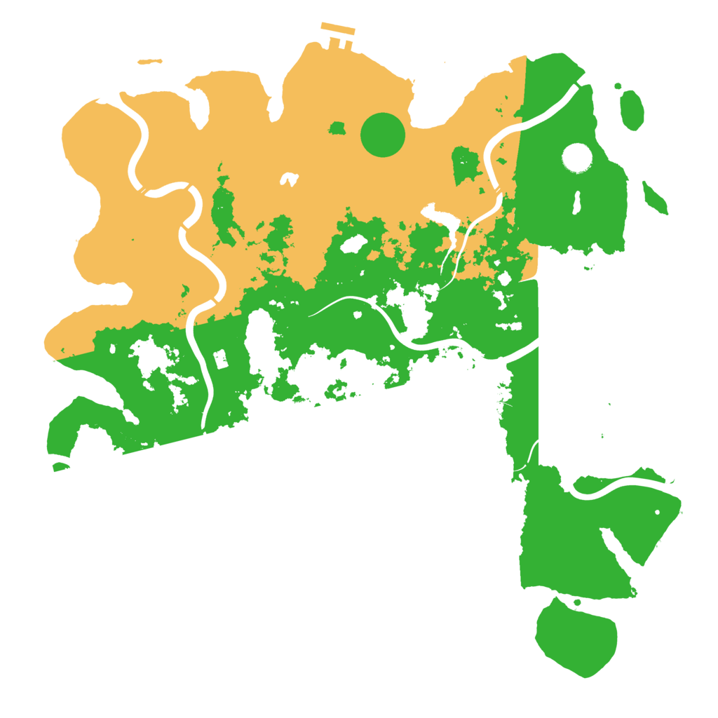 Biome Rust Map: Procedural Map, Size: 4250, Seed: 275337