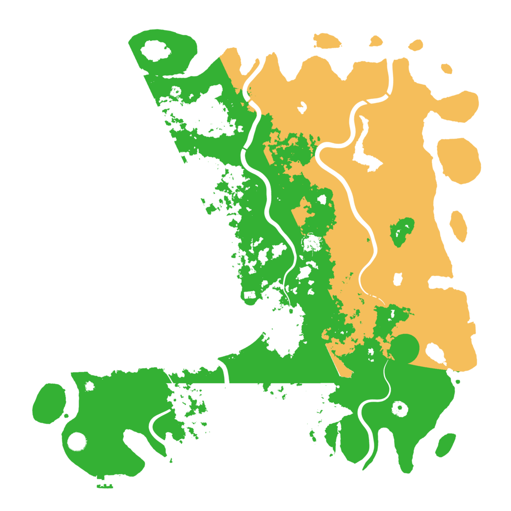 Biome Rust Map: Procedural Map, Size: 4800, Seed: 1131086462