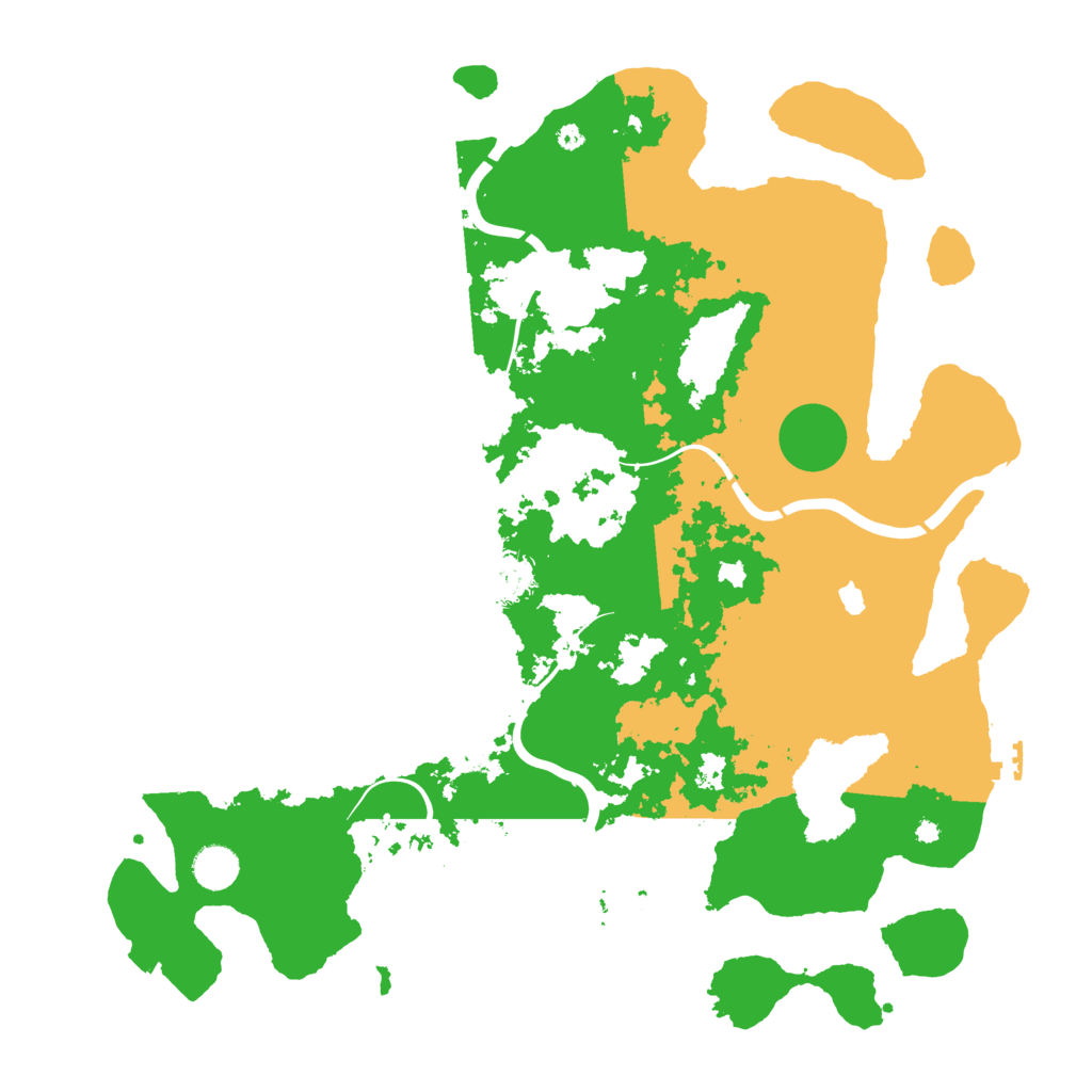 Biome Rust Map: Procedural Map, Size: 4250, Seed: 376005751