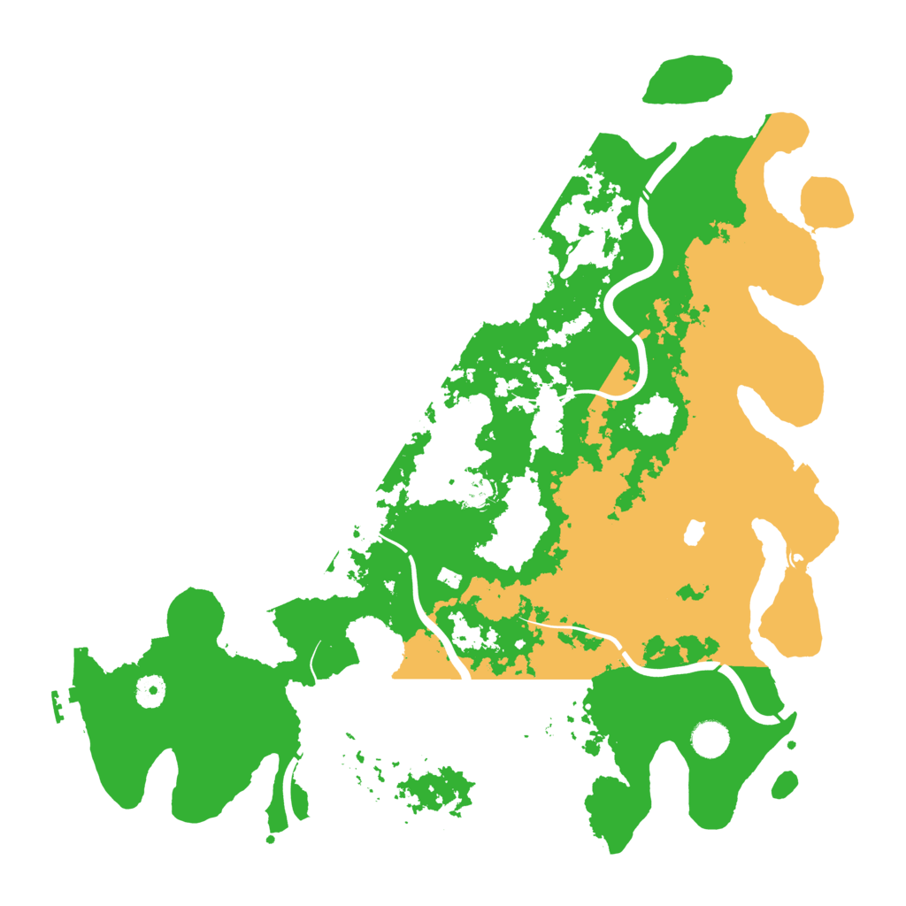 Biome Rust Map: Procedural Map, Size: 4250, Seed: 31243965