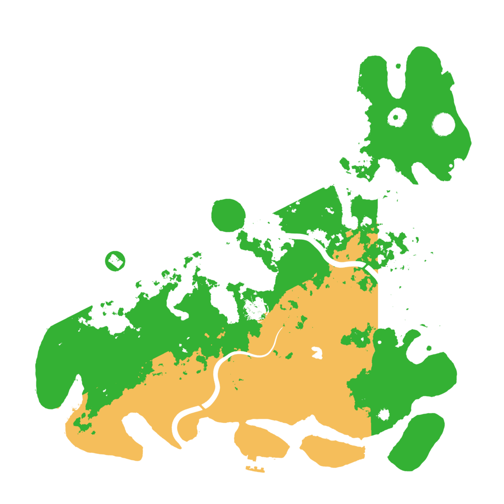 Biome Rust Map: Procedural Map, Size: 4000, Seed: 1799389959