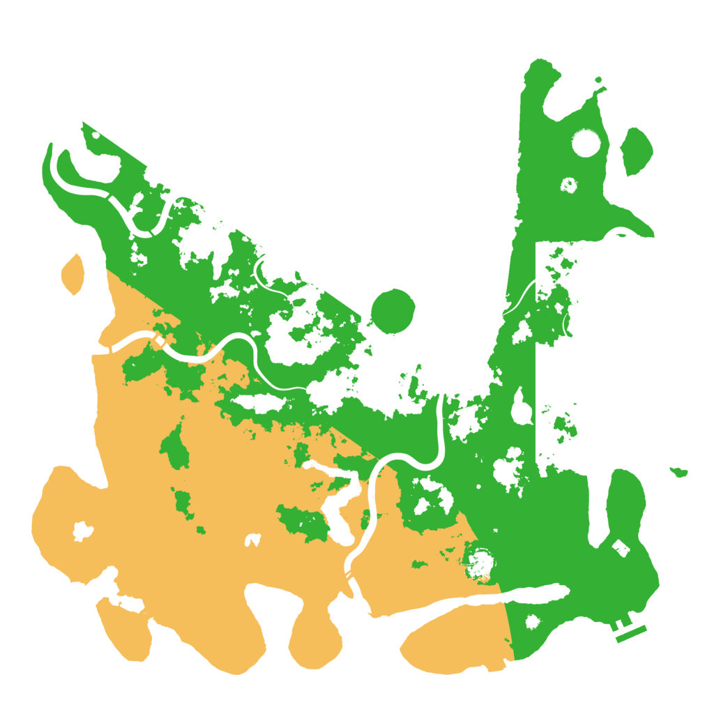 Biome Rust Map: Procedural Map, Size: 4500, Seed: 1724055959