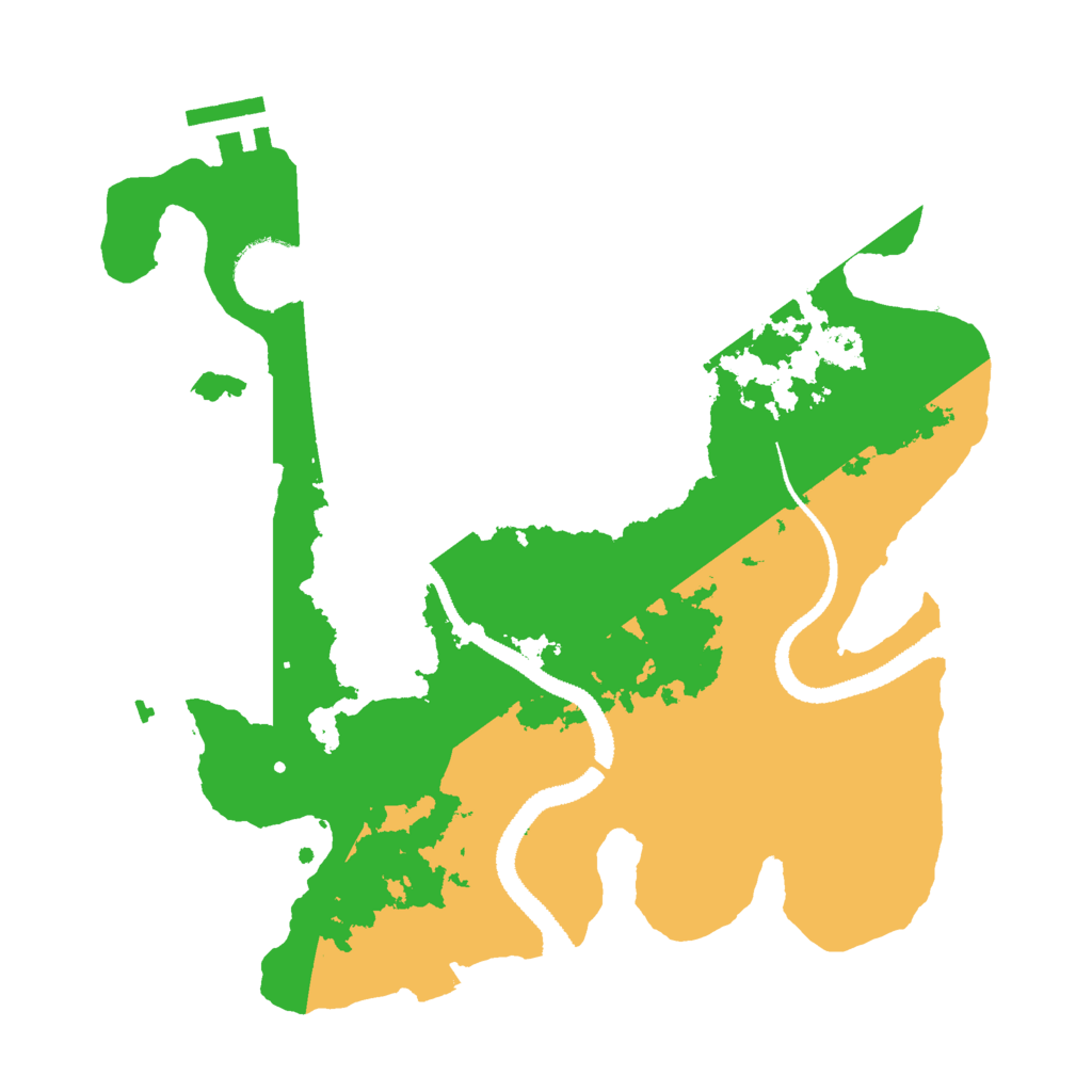 Biome Rust Map: Procedural Map, Size: 2800, Seed: 483443860