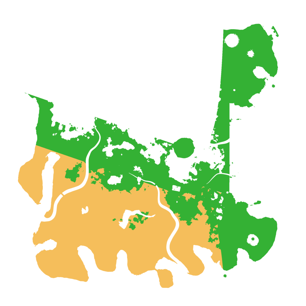 Biome Rust Map: Procedural Map, Size: 4000, Seed: 2003660560