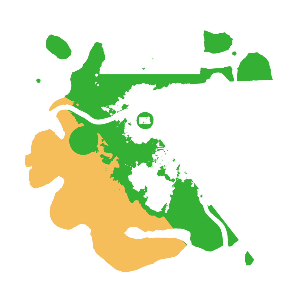 Biome Rust Map: Procedural Map, Size: 2800, Seed: 1920478888
