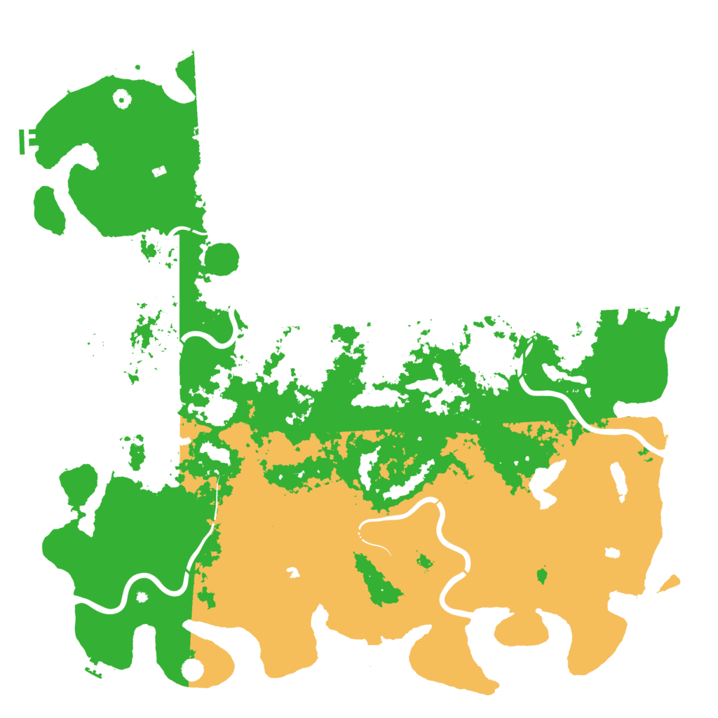 Biome Rust Map: Procedural Map, Size: 5800, Seed: 1909033711