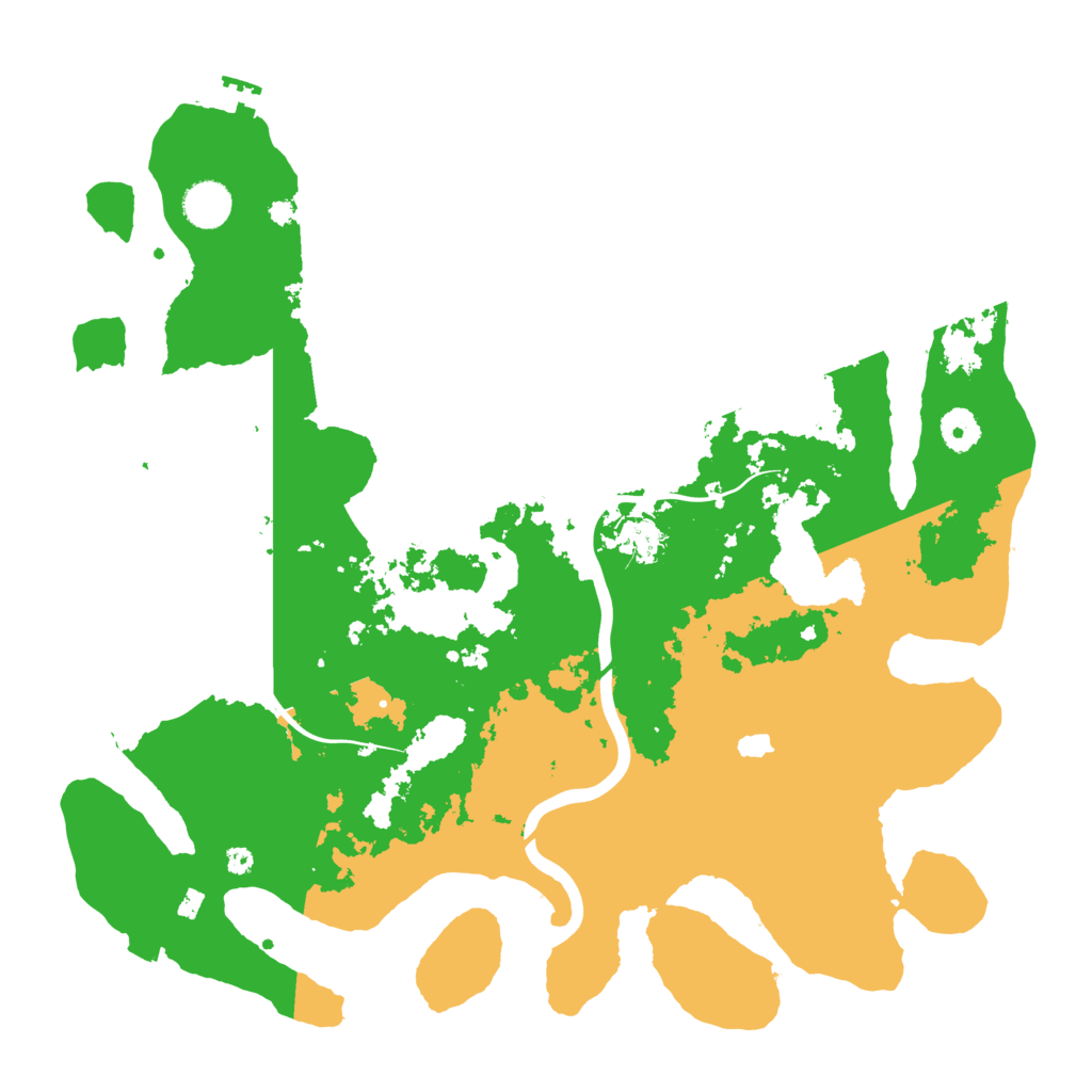 Biome Rust Map: Procedural Map, Size: 4000, Seed: 8866869