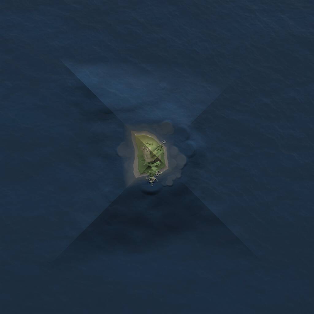 Rust Map: Procedural Map, Size: 1000, Seed: 1487635940, 1 Monuments