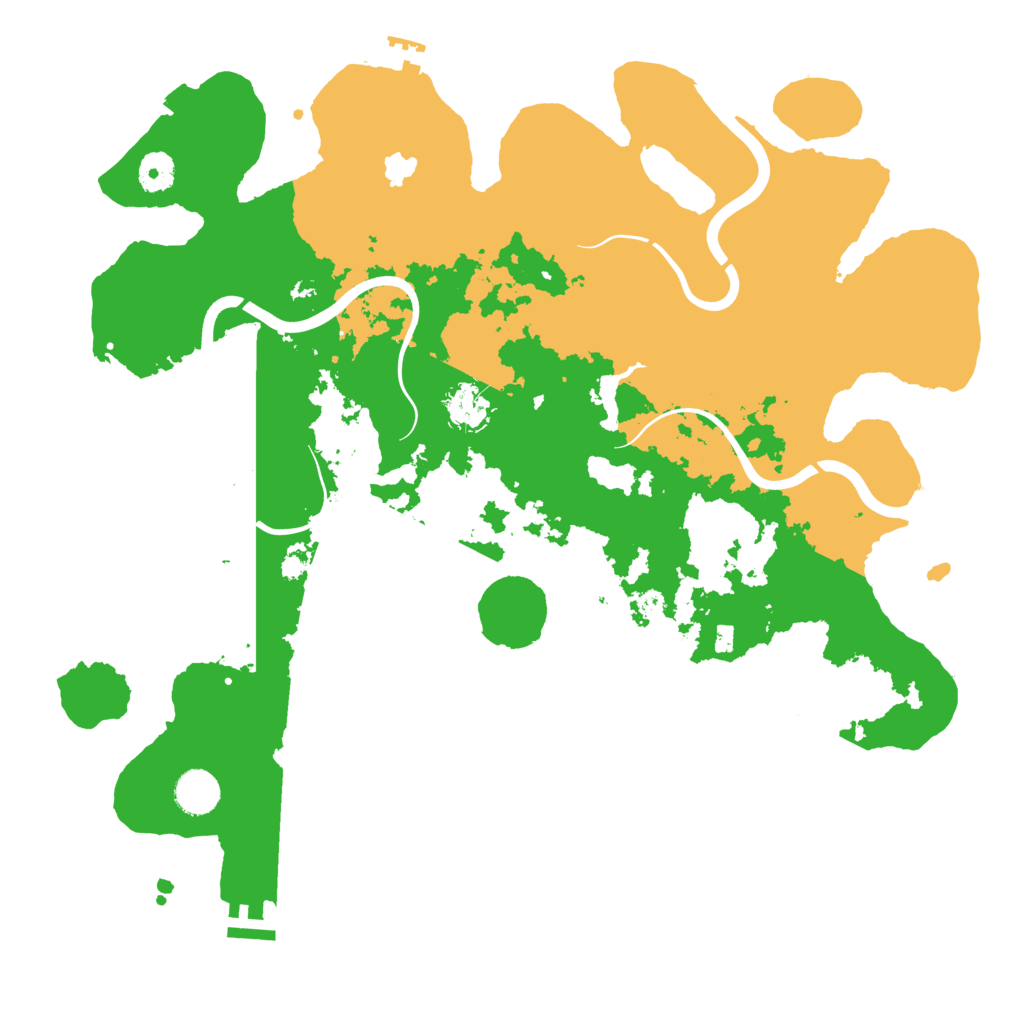 Biome Rust Map: Procedural Map, Size: 4000, Seed: 623886880