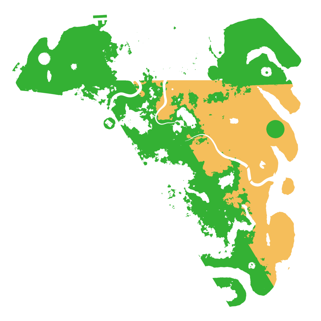 Biome Rust Map: Procedural Map, Size: 4696, Seed: 6942069