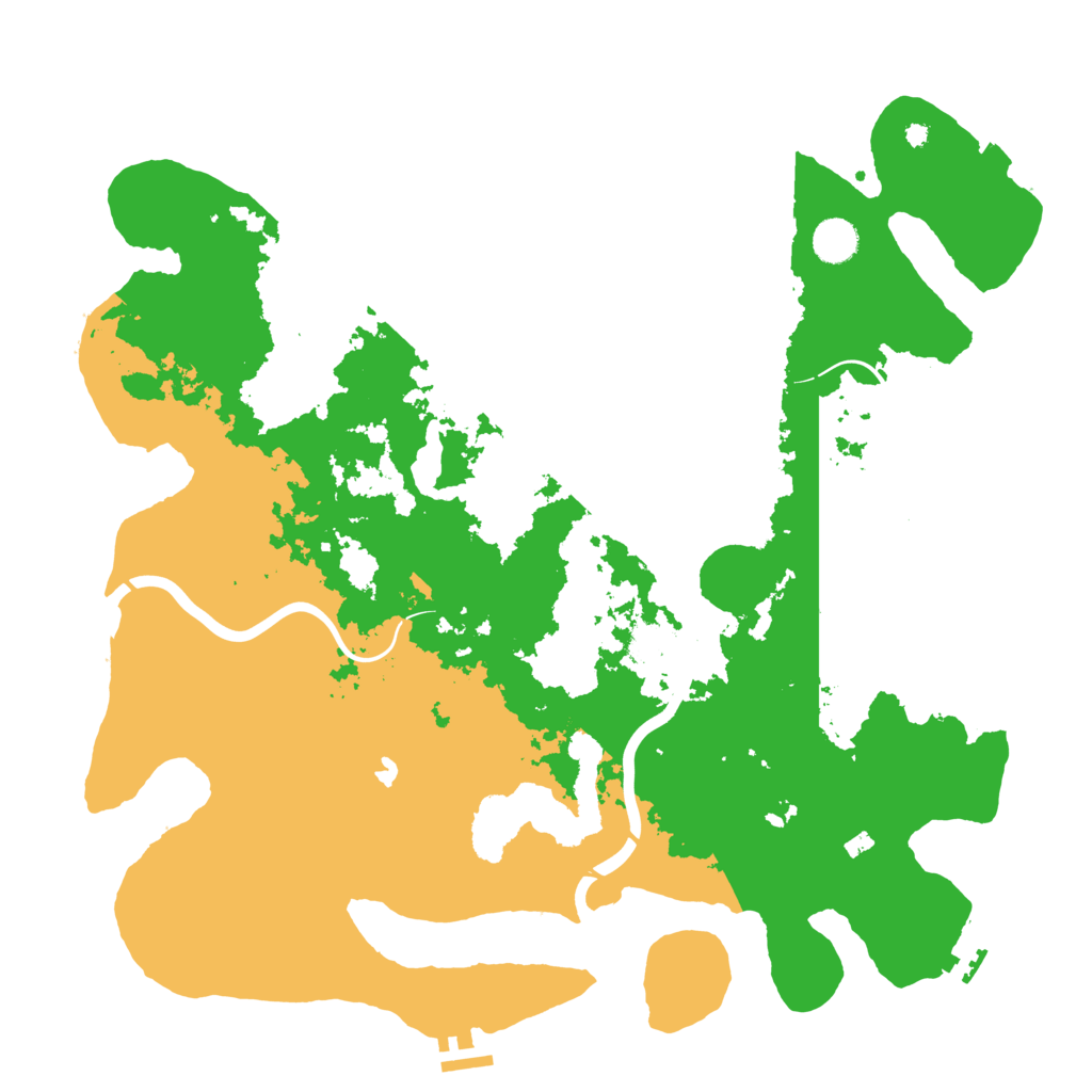 Biome Rust Map: Procedural Map, Size: 4250, Seed: 834010644