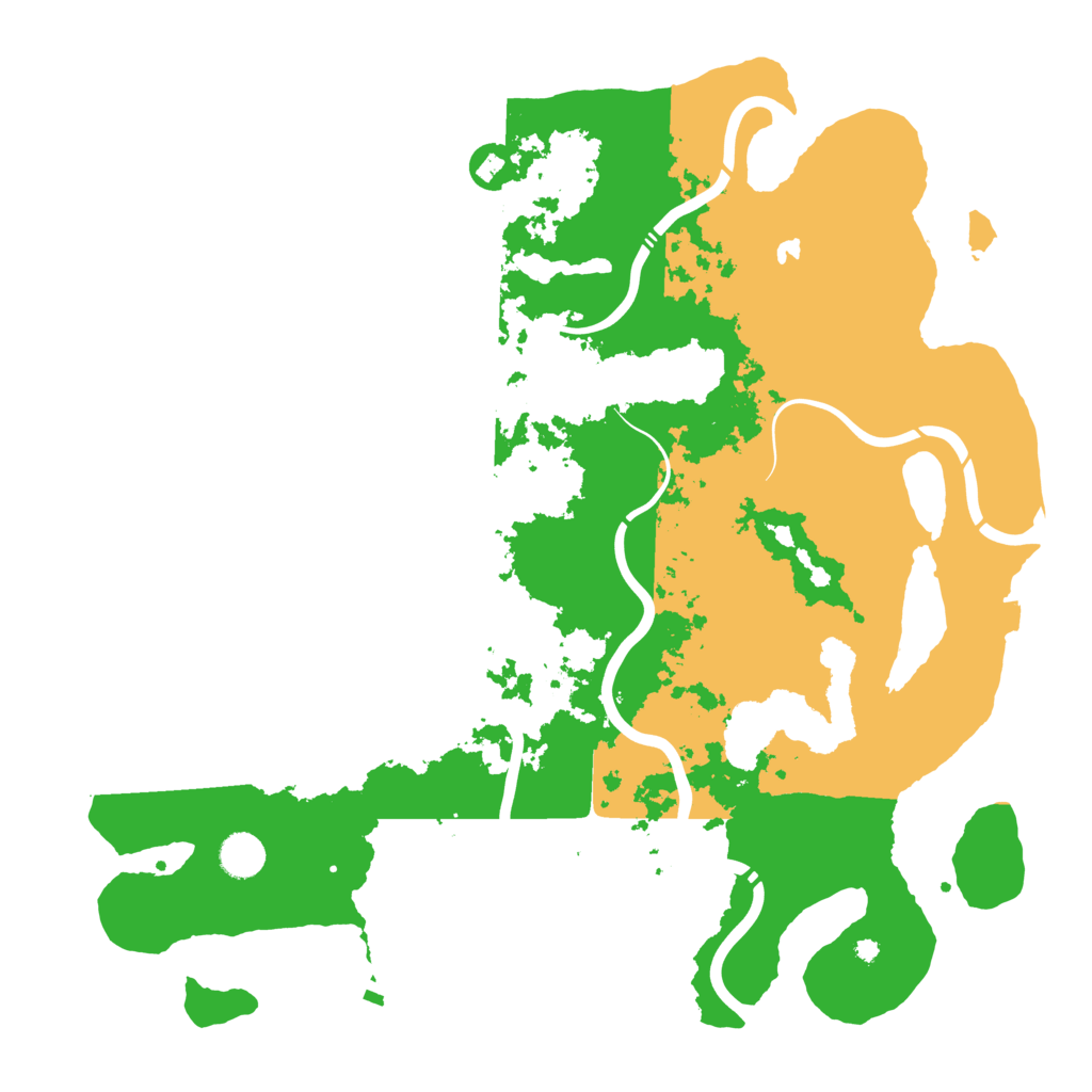 Biome Rust Map: Procedural Map, Size: 4250, Seed: 1416341072