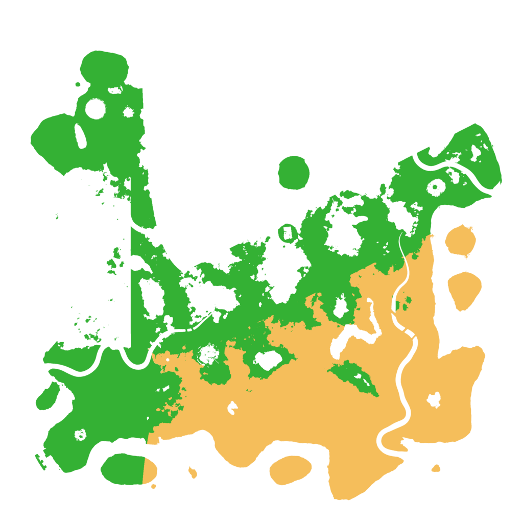 Biome Rust Map: Procedural Map, Size: 4500, Seed: 24269