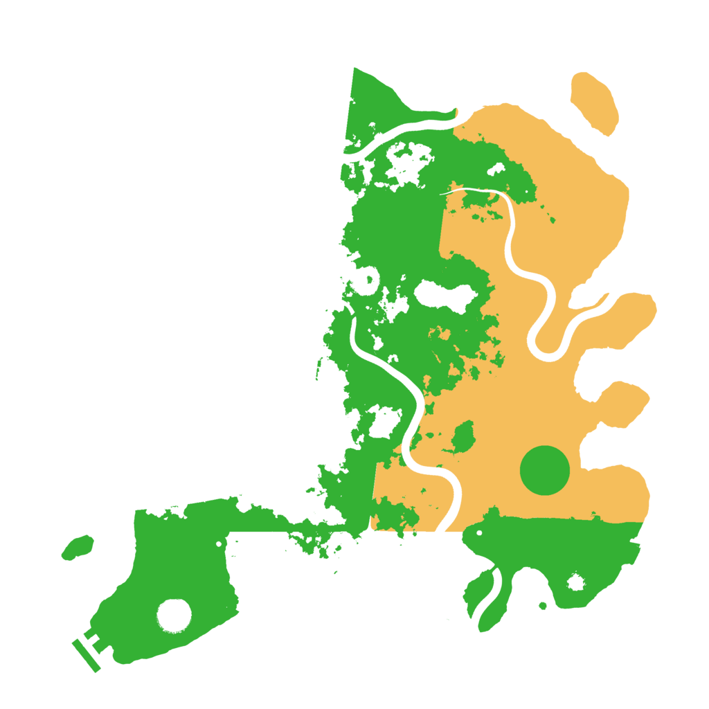 Biome Rust Map: Procedural Map, Size: 3750, Seed: 1757237501