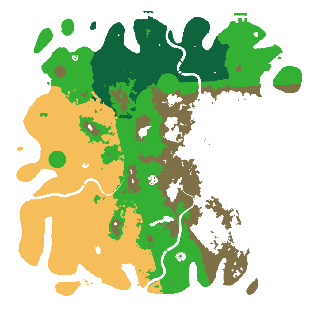Biome Rust Map: Procedural Map, Size: 4750, Seed: 1967823461