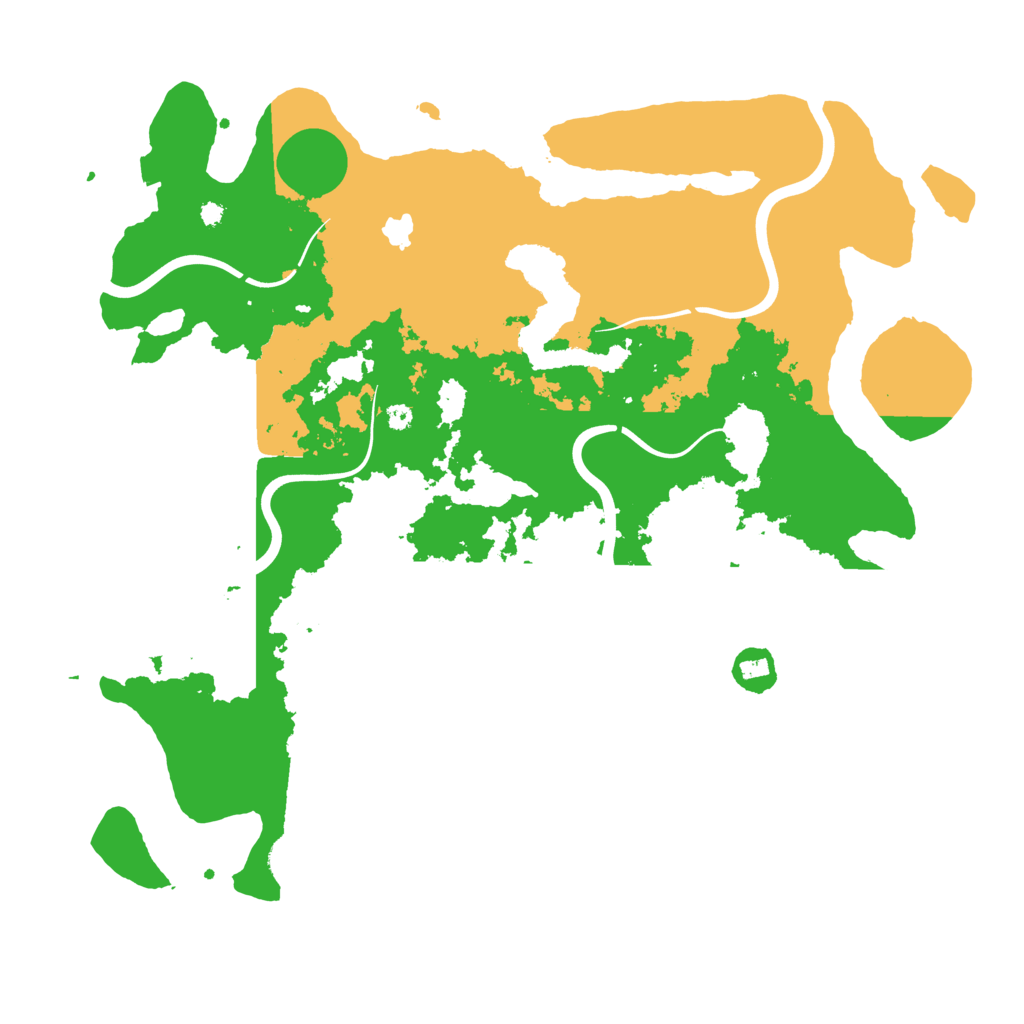 Biome Rust Map: Procedural Map, Size: 4000, Seed: 368239193