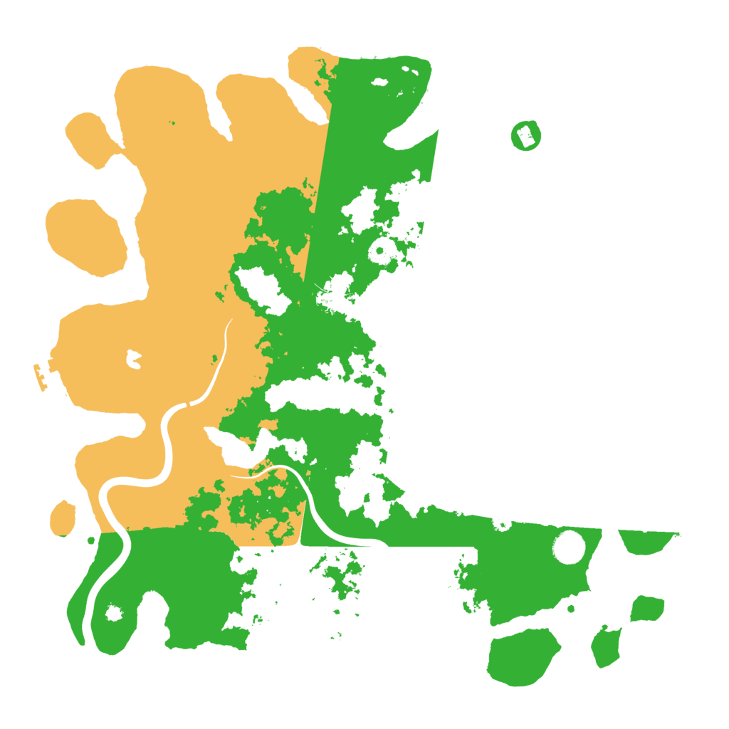 Biome Rust Map: Procedural Map, Size: 4000, Seed: 998204