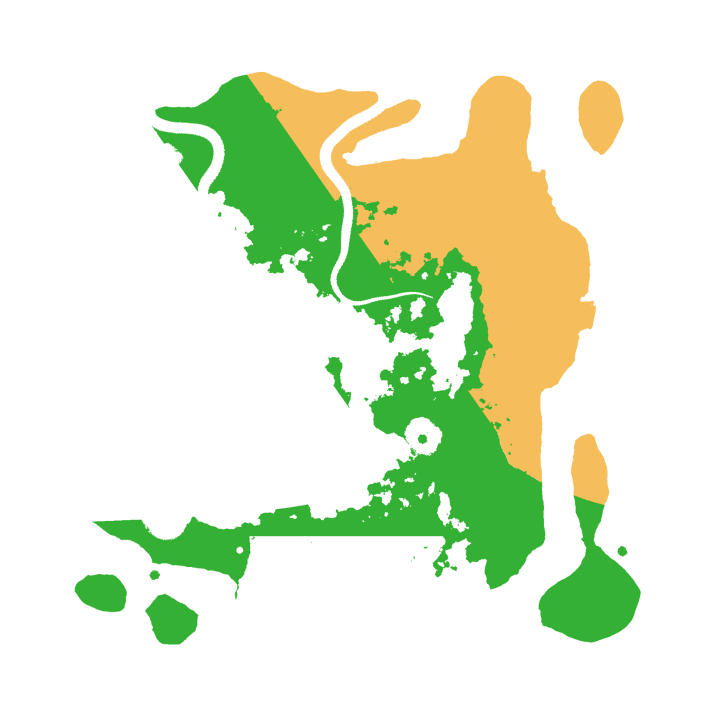 Biome Rust Map: Procedural Map, Size: 3000, Seed: 348724812