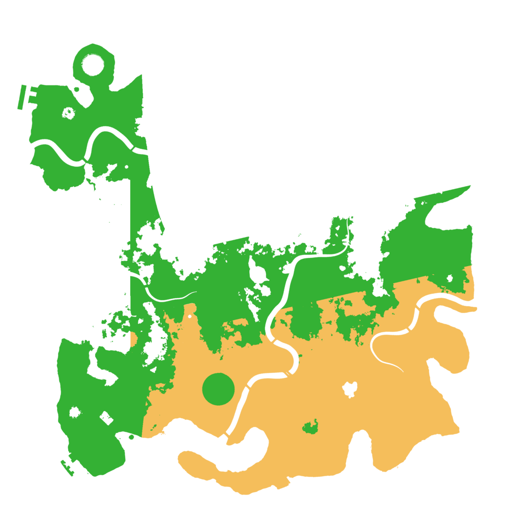 Biome Rust Map: Procedural Map, Size: 4250, Seed: 1594125327