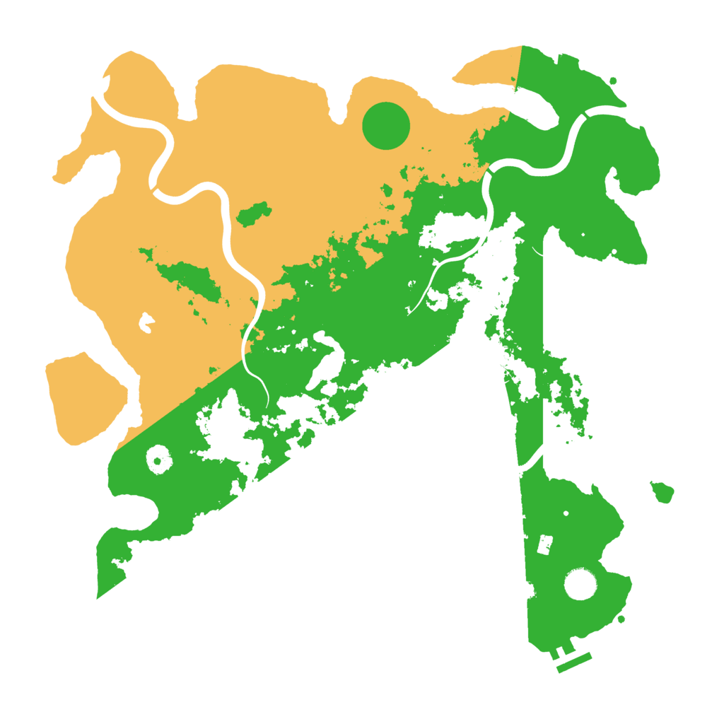 Biome Rust Map: Procedural Map, Size: 4000, Seed: 2121708428