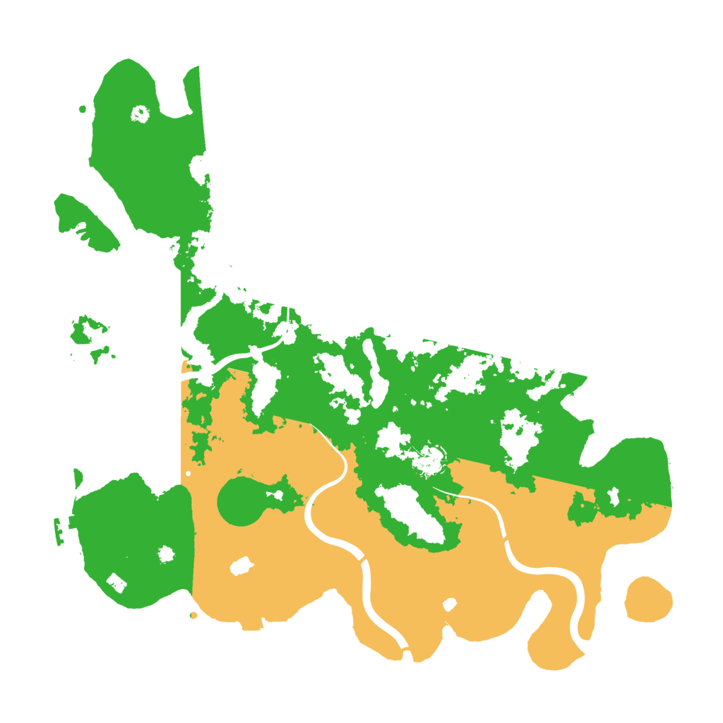 Biome Rust Map: Procedural Map, Size: 4000, Seed: 1177451475