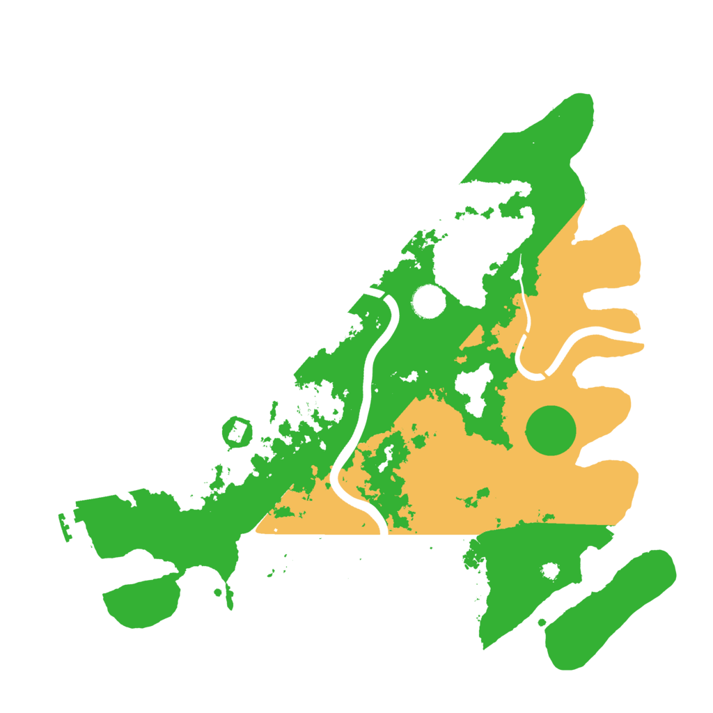 Biome Rust Map: Procedural Map, Size: 3750, Seed: 5678