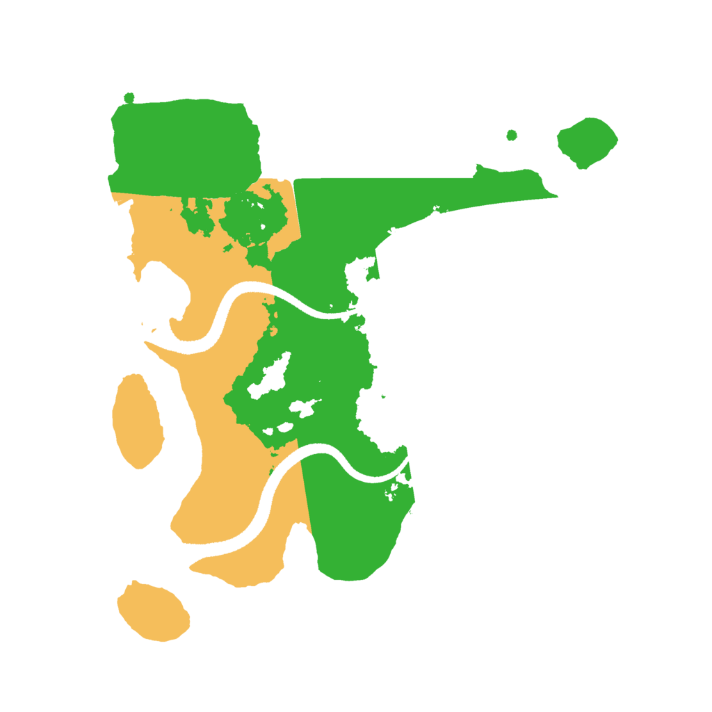 Biome Rust Map: Procedural Map, Size: 2655, Seed: 362551