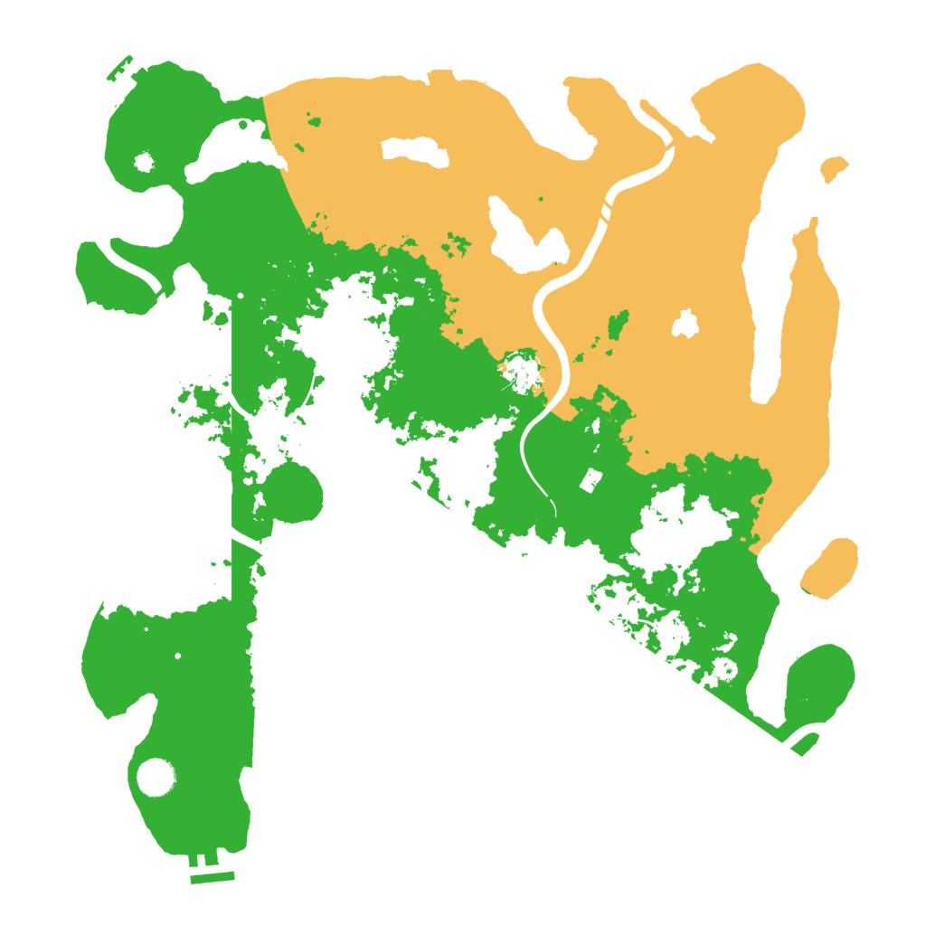 Biome Rust Map: Procedural Map, Size: 4250, Seed: 59081118