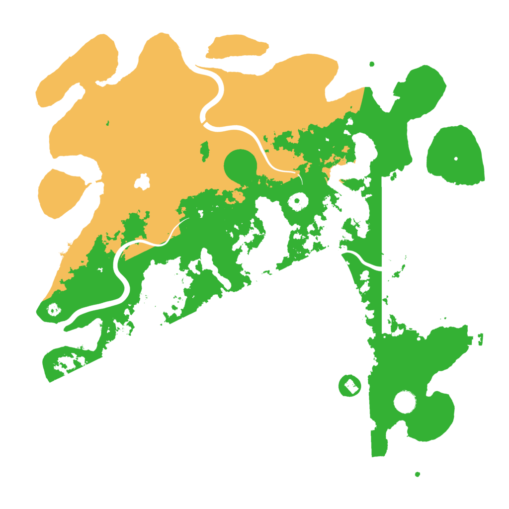 Biome Rust Map: Procedural Map, Size: 4050, Seed: 1579100531