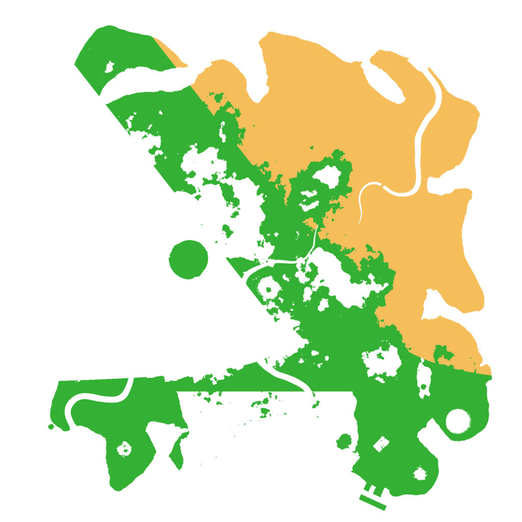 Biome Rust Map: Procedural Map, Size: 3750, Seed: 467060