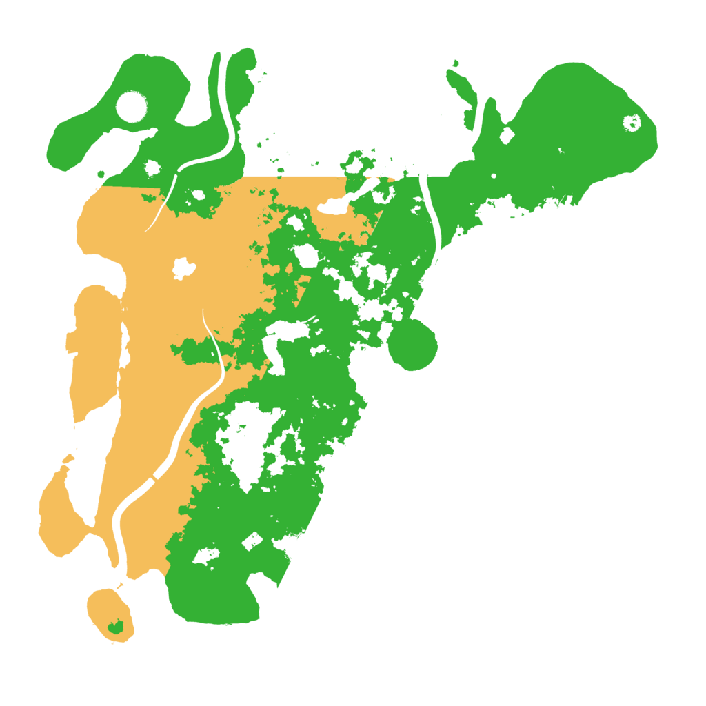 Biome Rust Map: Procedural Map, Size: 4000, Seed: 242424