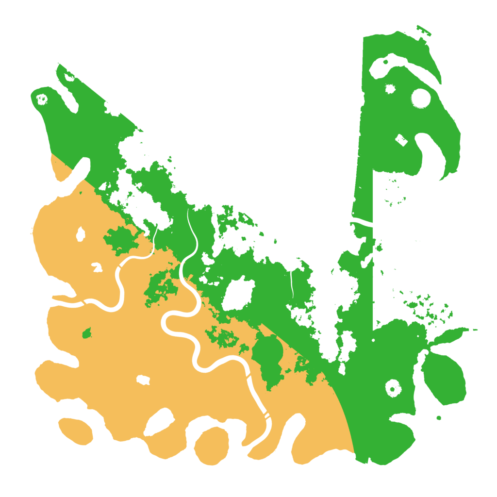 Biome Rust Map: Procedural Map, Size: 4500, Seed: 1564408729